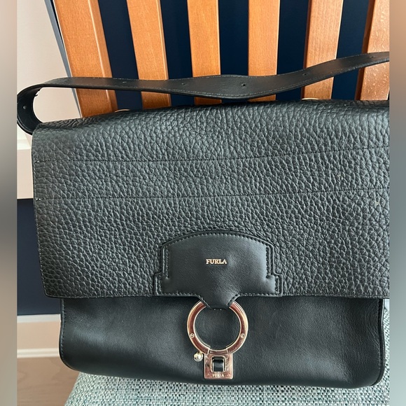 Furla Scoop calfskin pony hair Bag 🦋🦋 - Picture 8 of 11